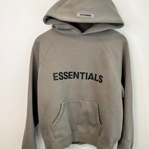 Green unisex essentials hoodie